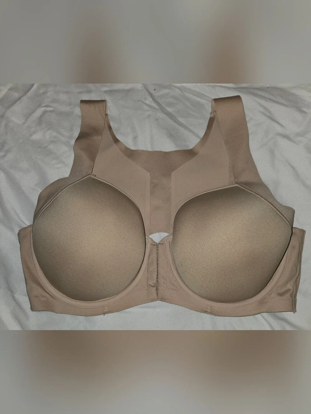 Bali Full Coverage Front-Closure Bra - Nude (36D)